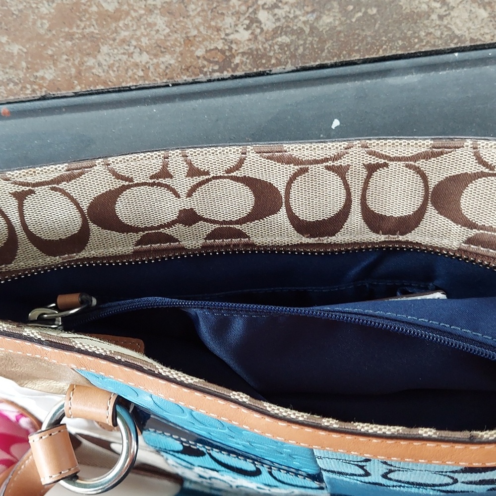 Coach Patchwork purse - Picture 3 of 5